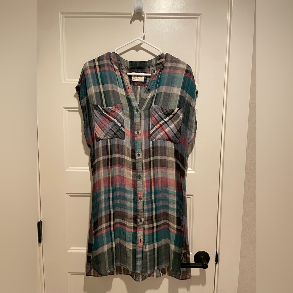 Anthropologie Holding Horses shirt dress